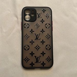 Black Transparent IPhone Case